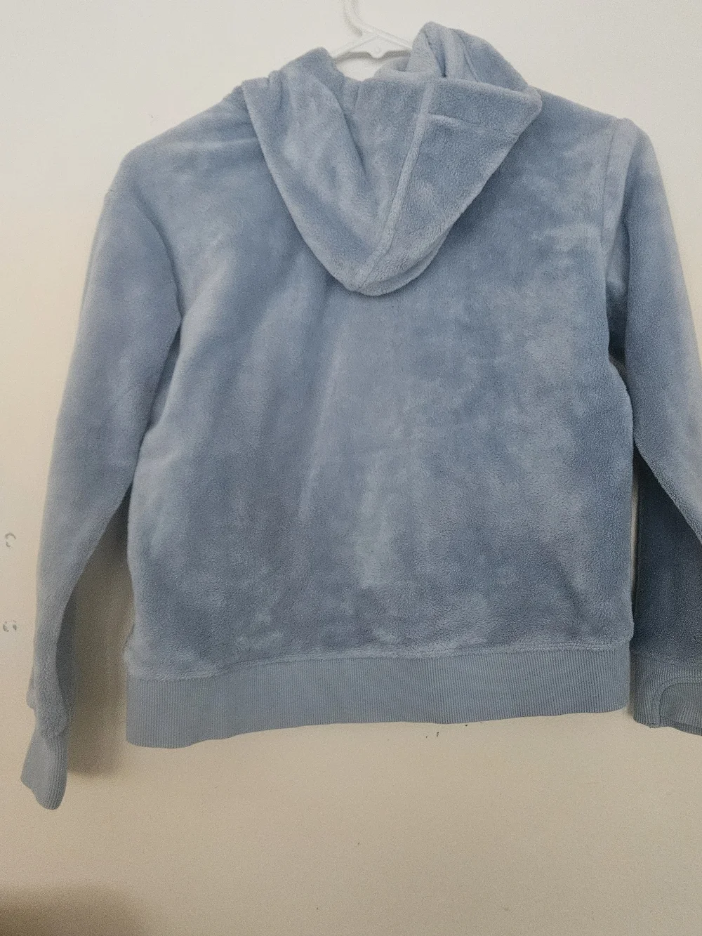 Athleta Light Blue Plush Crewneck Hoodie for Men